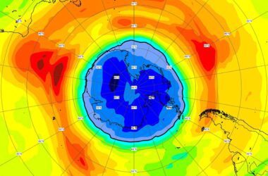 South Pole ozone hole